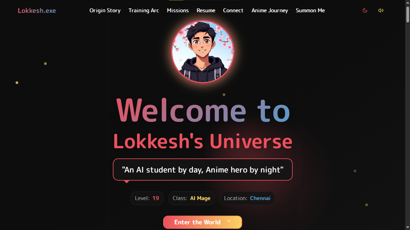 Lokkesh Portfolio preview